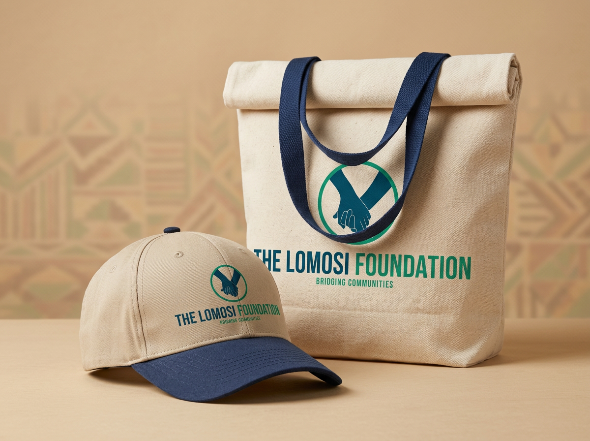 Caps & Tote Bags — LOMOSI Foundation merchandise
